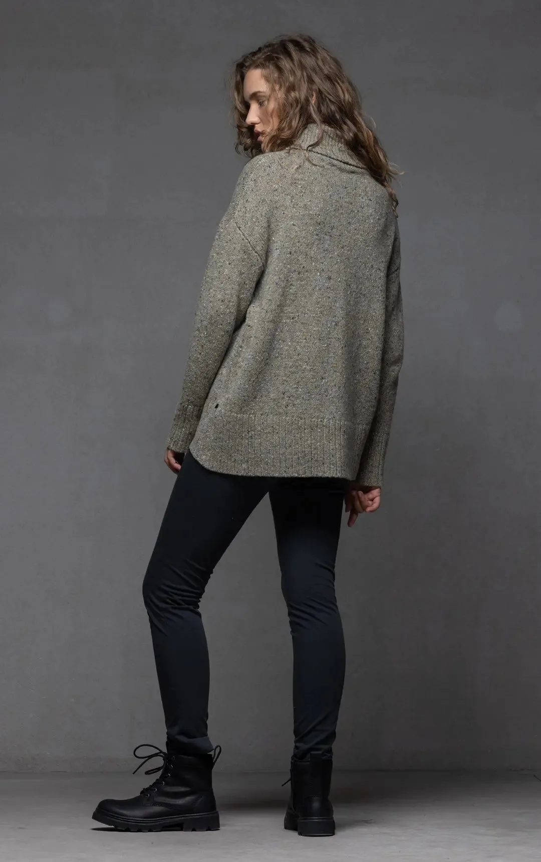 3GG MERINO ALPACA BLEND TURTLENECK