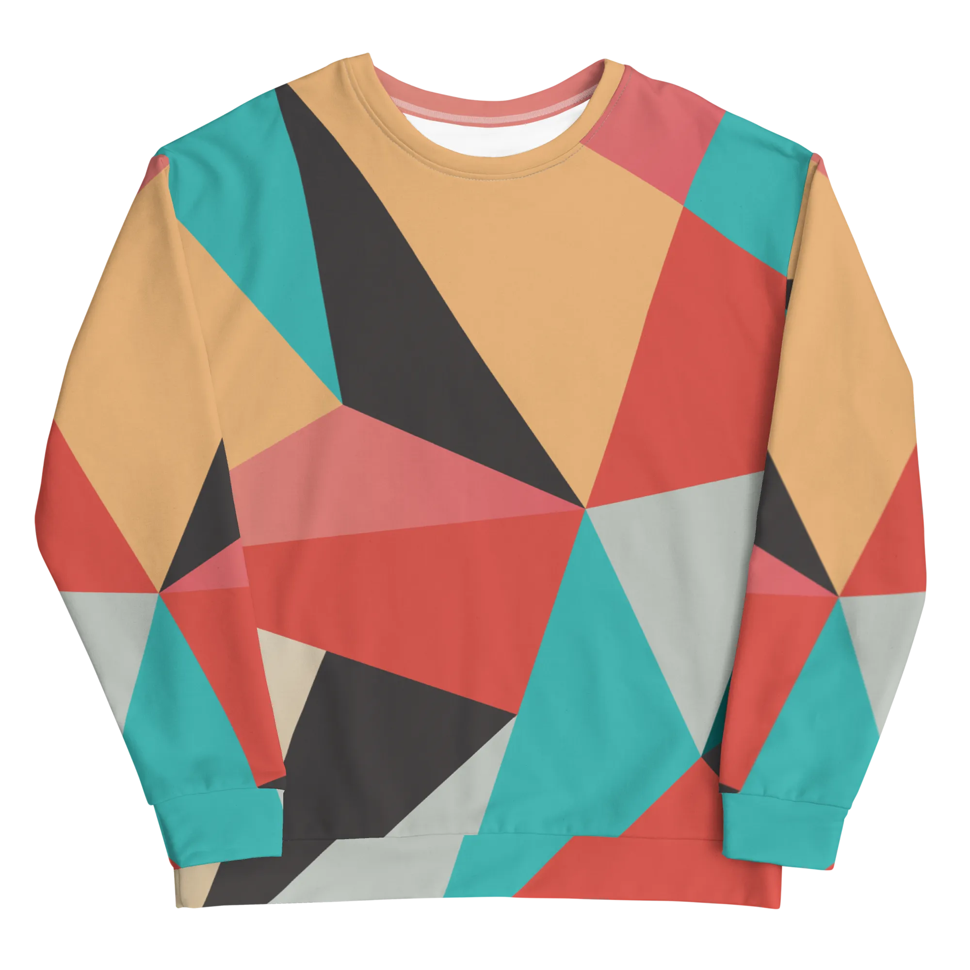 Abstract Geometrical Pattern Unisex Sweatshirt