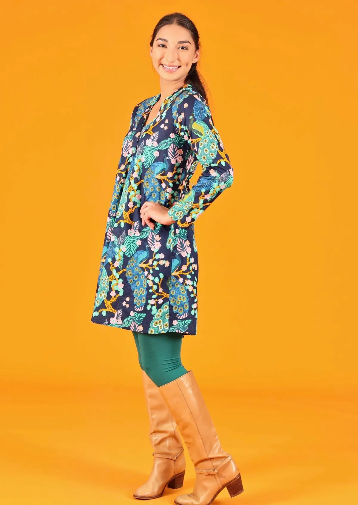 Apollo Tunic Peacock