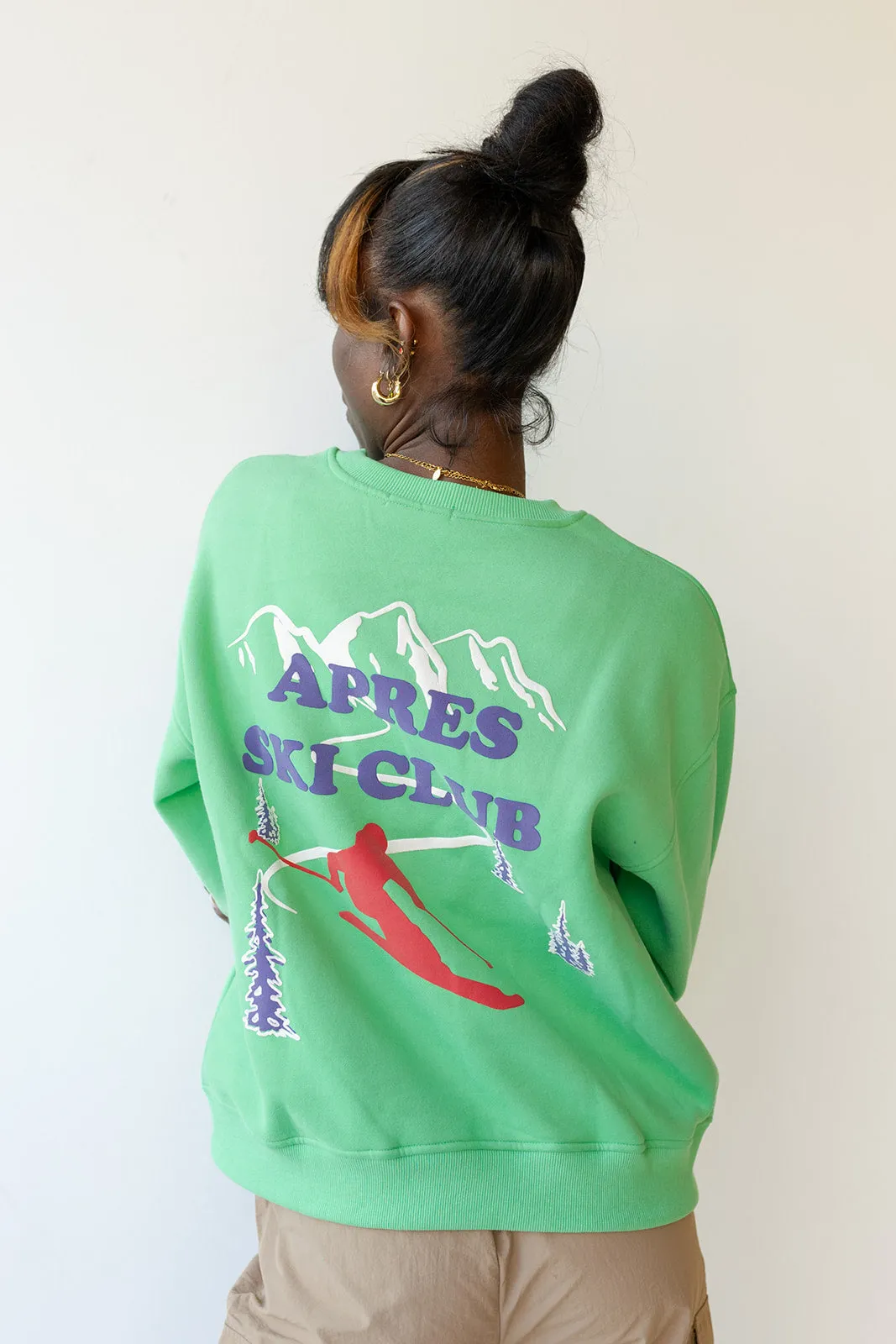 apres ski club sweatshirt