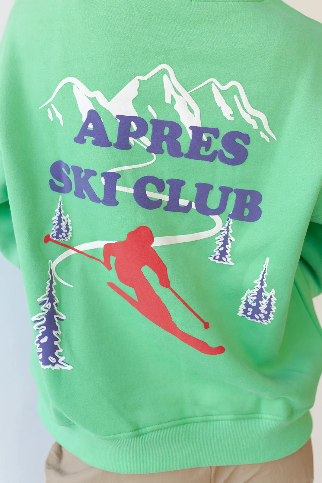 apres ski club sweatshirt