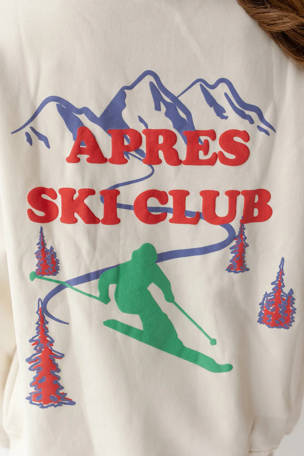 apres ski club sweatshirt