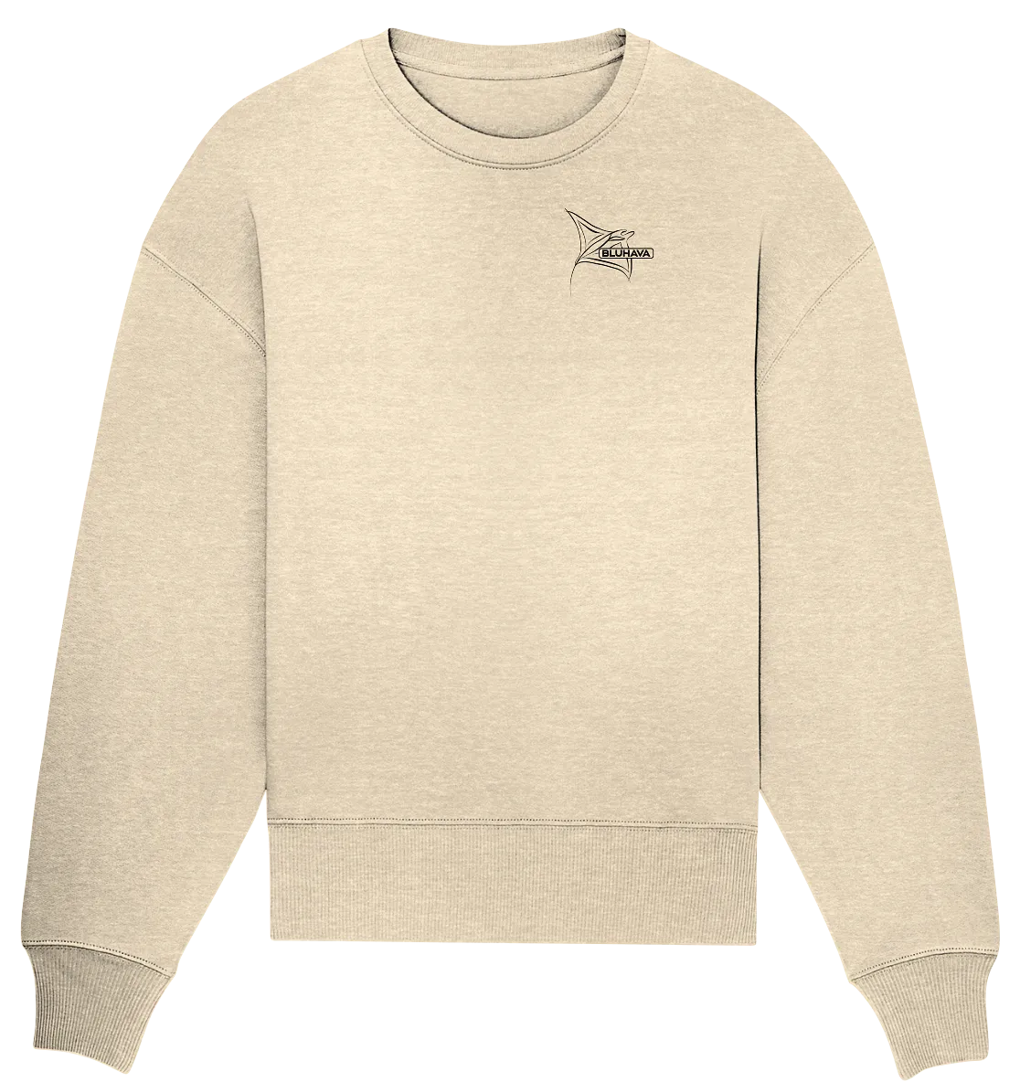 Art Line Stingray - Unisex Premium Organic Oversize Sweatshirt