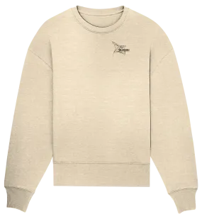 Art Line Stingray - Unisex Premium Organic Oversize Sweatshirt