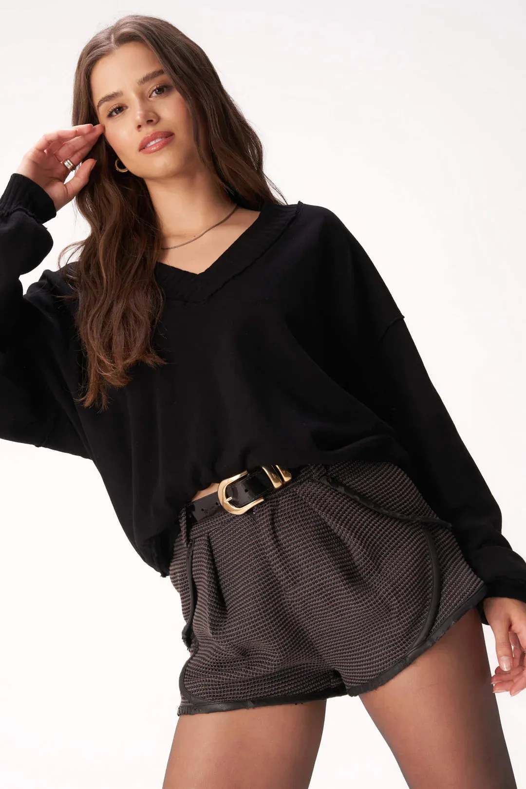 Arya V-Neck Sweatshirt