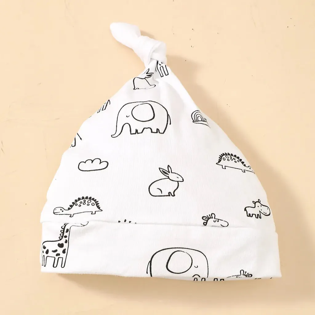 Baby Boys 0-6M Long Animal Rompers