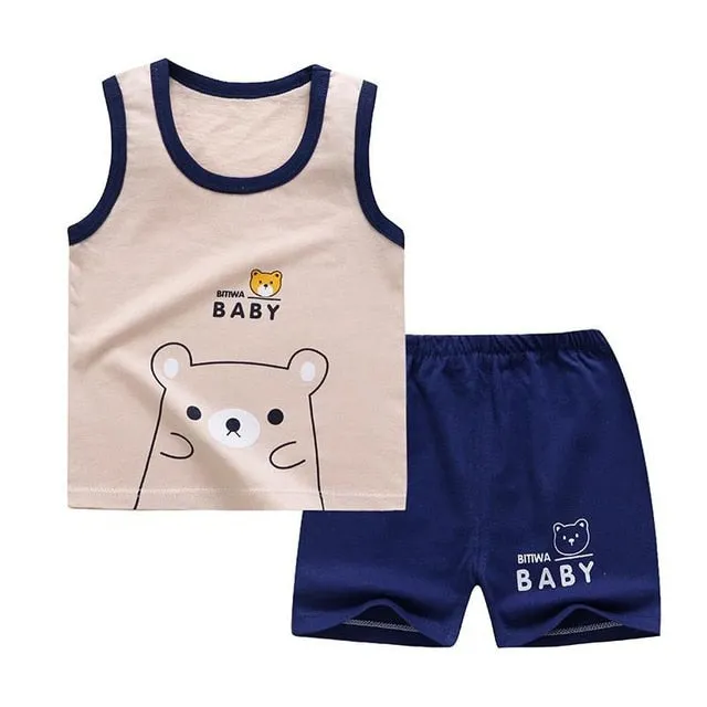 Baby Vest  pants Set