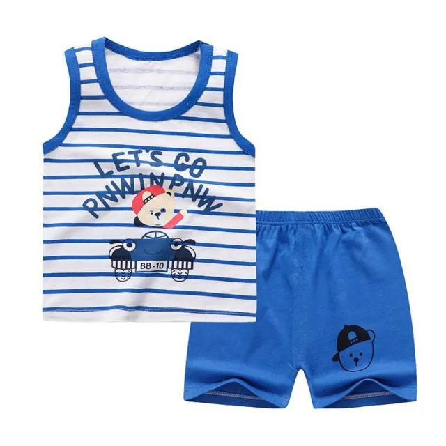 Baby Vest  pants Set