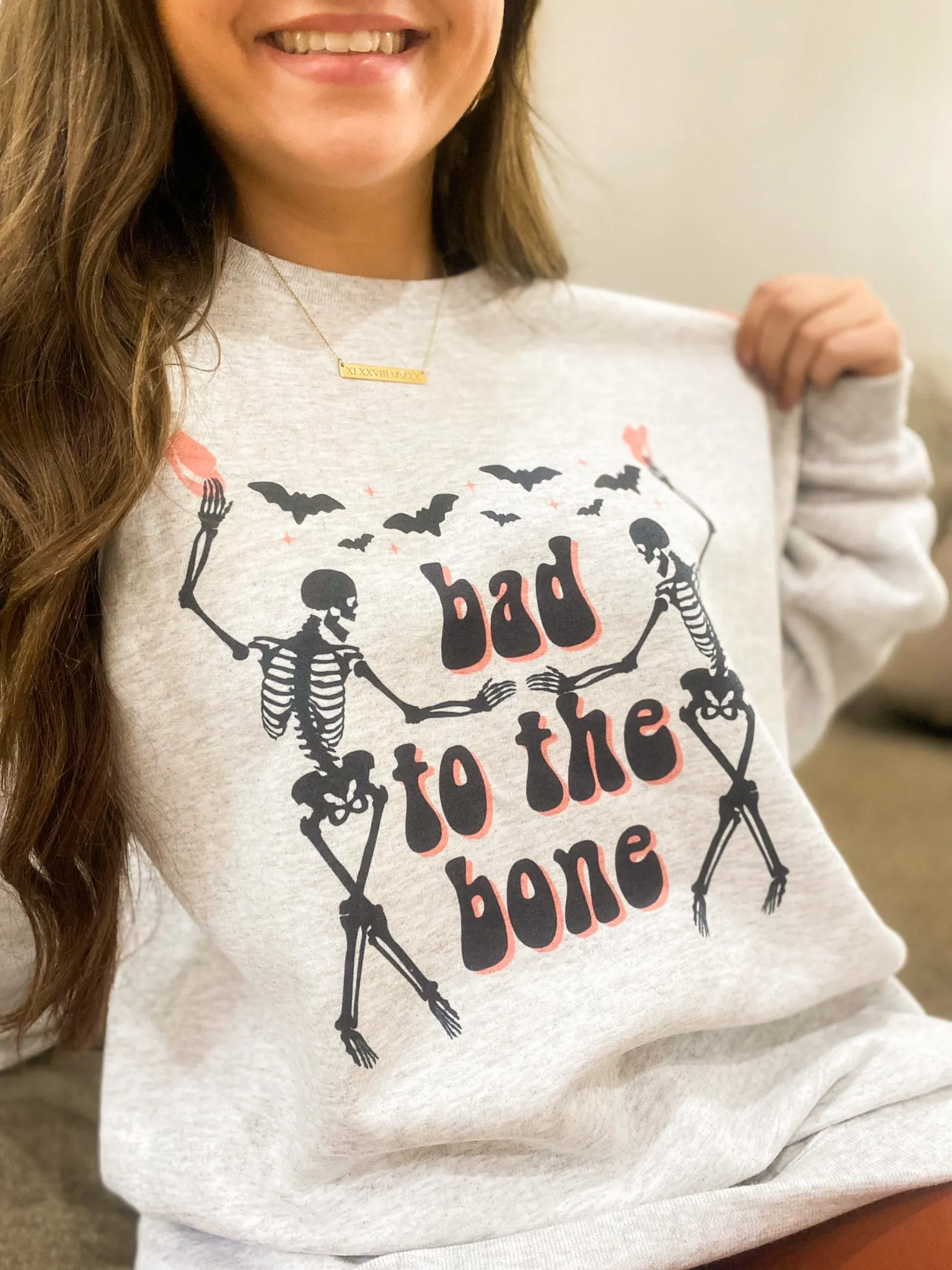 Bad to the Bone Graphic Sweatshirt