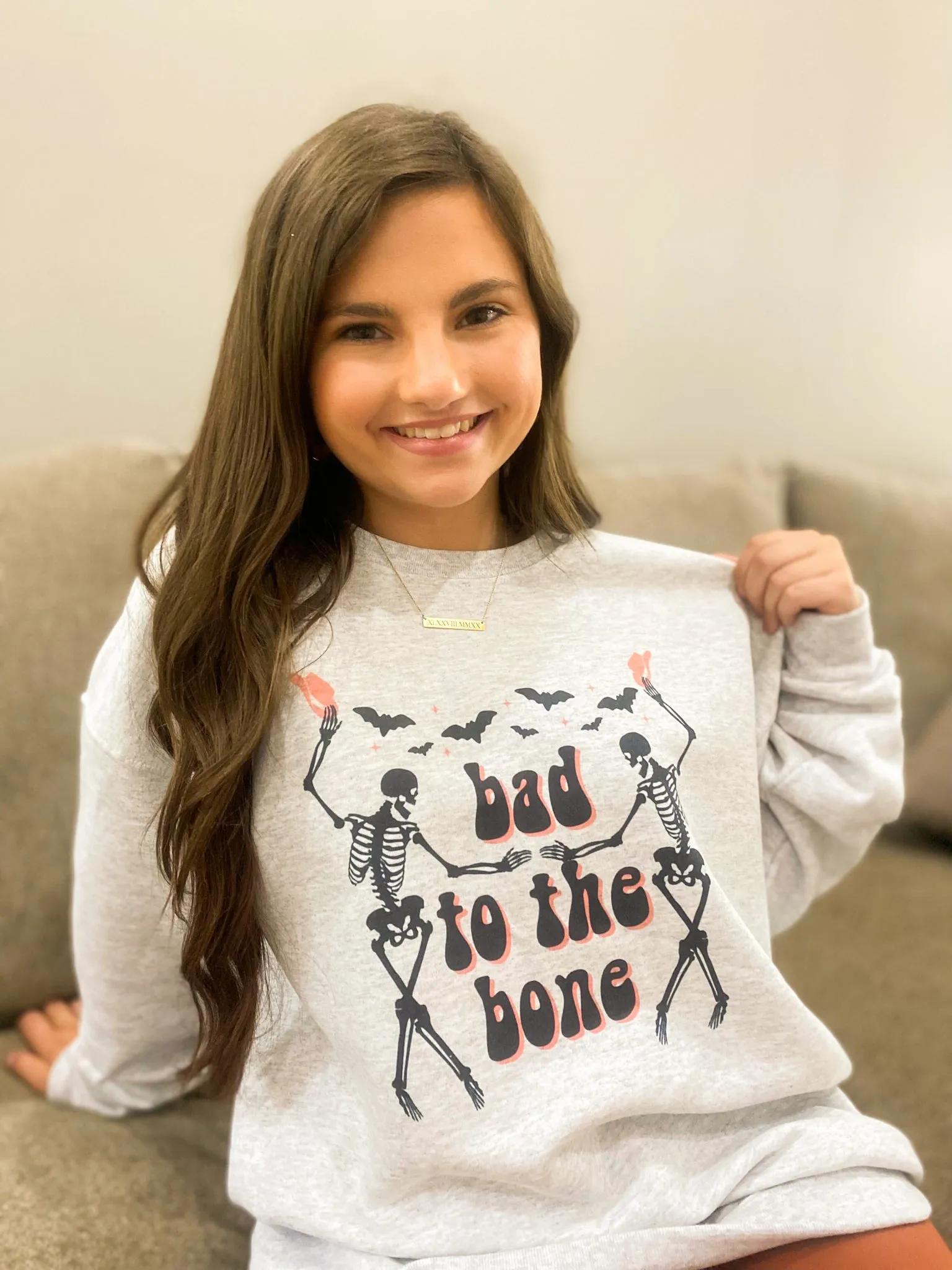 Bad to the Bone Graphic Sweatshirt