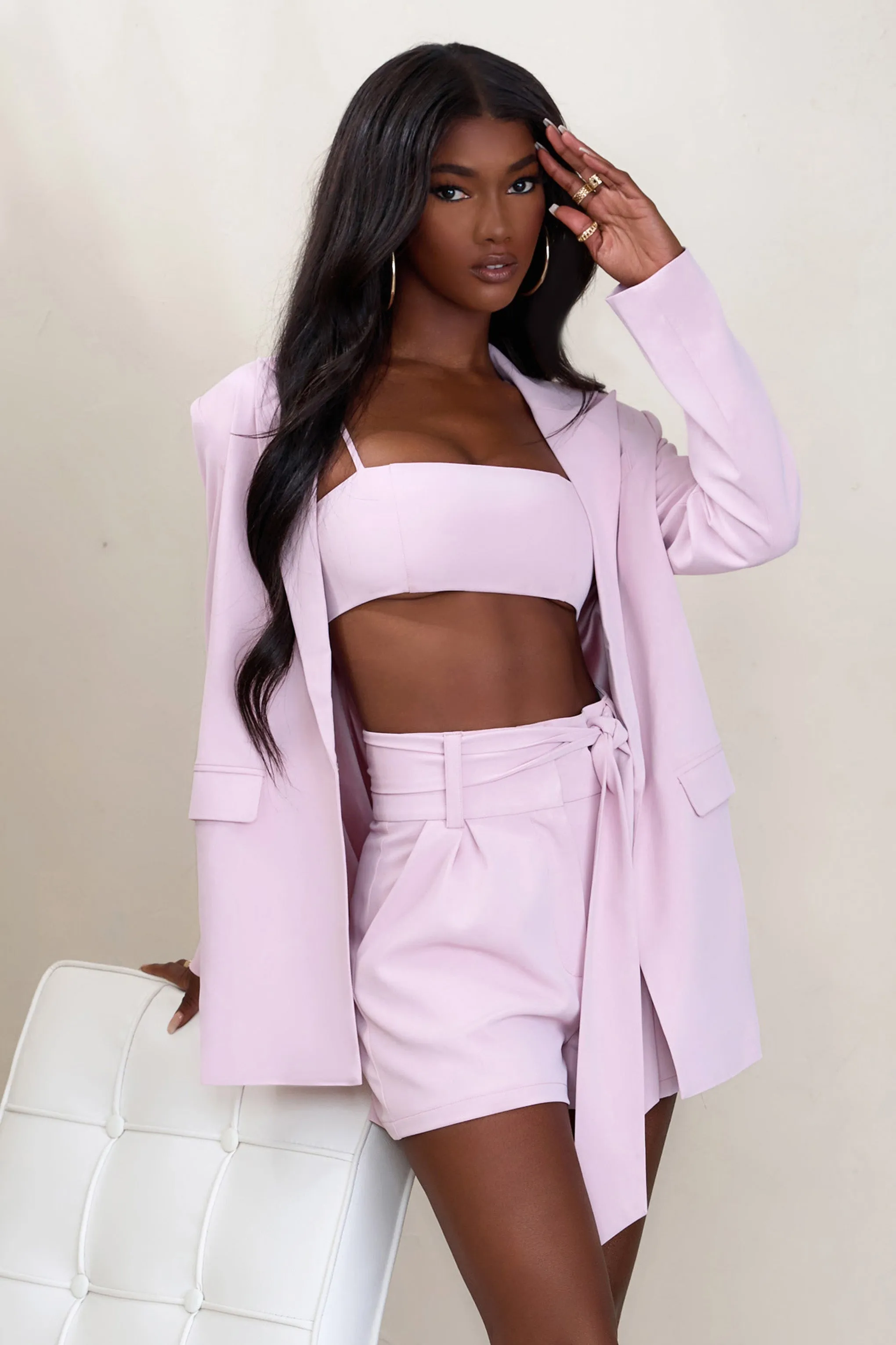 Barbie Girl | Pink Tailored Blazer