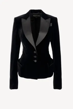 Blazer Tuxedo in Schwarz