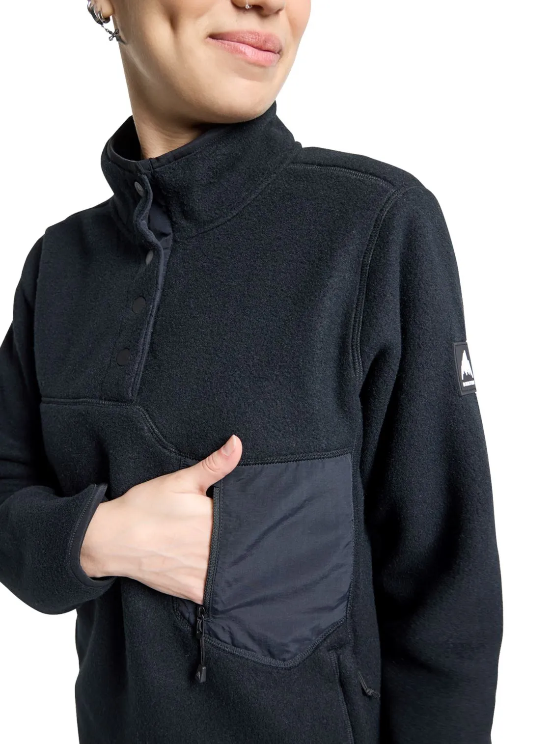 Burton Womens Cinder Fleece Pullover