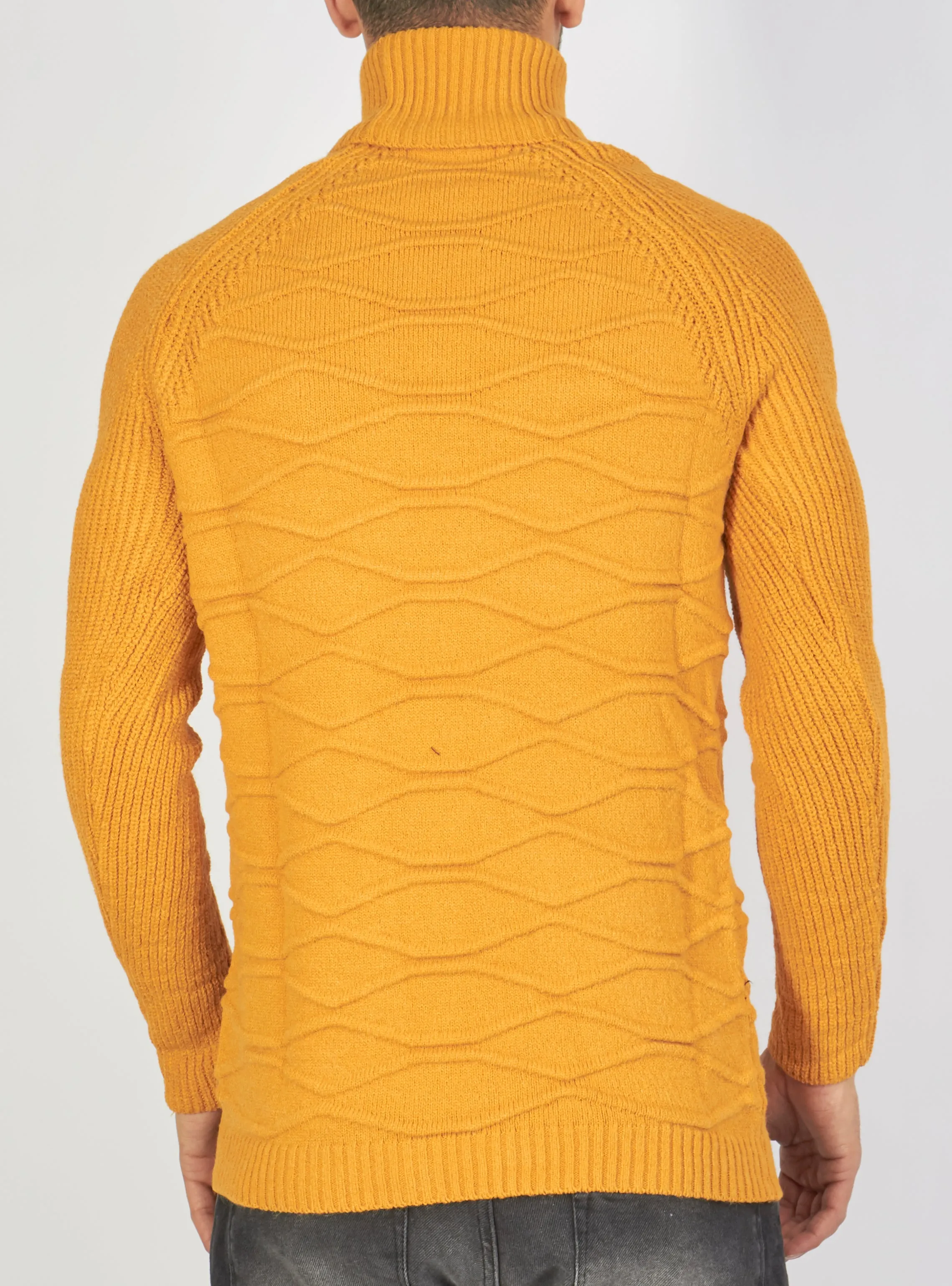 Buyer's Choice Turtleneck - Knit - Mustard - T3758