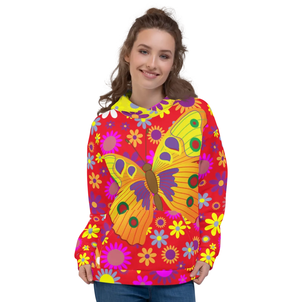 Cheery-o Butterfly SYLKKE Hoody