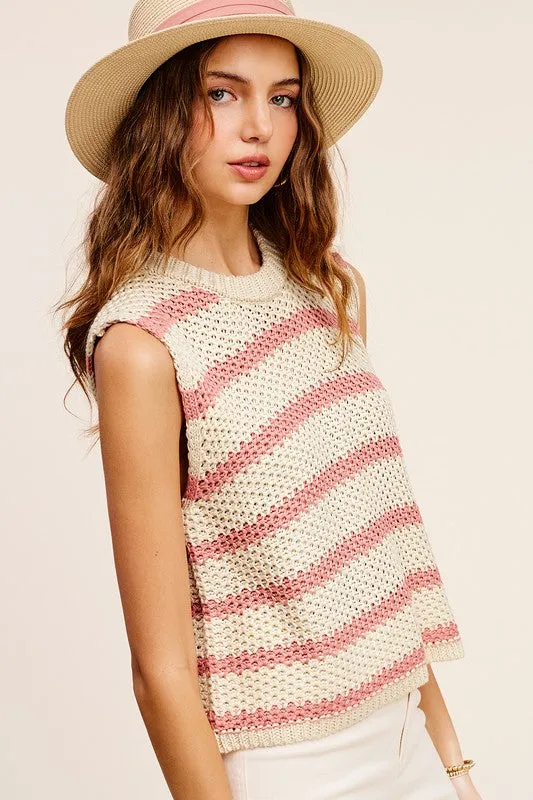 Cheyral Chunky Stripe Sweater Top