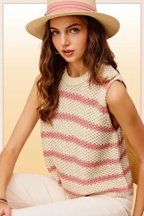 Cheyral Chunky Stripe Sweater Top