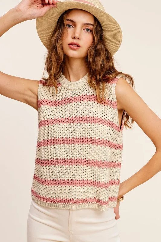 Cheyral Chunky Stripe Sweater Top