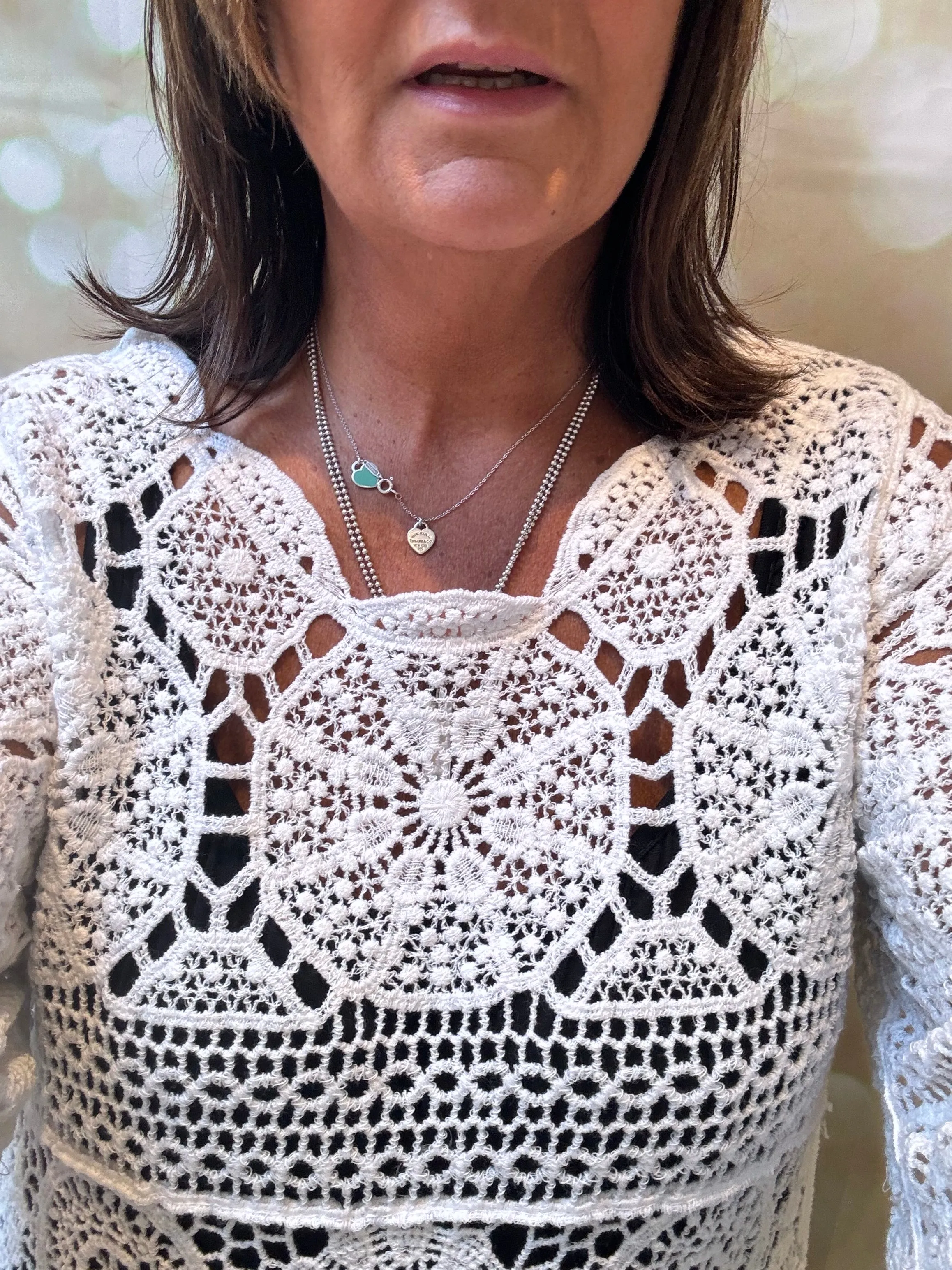 Crochet Hi - Low tunic