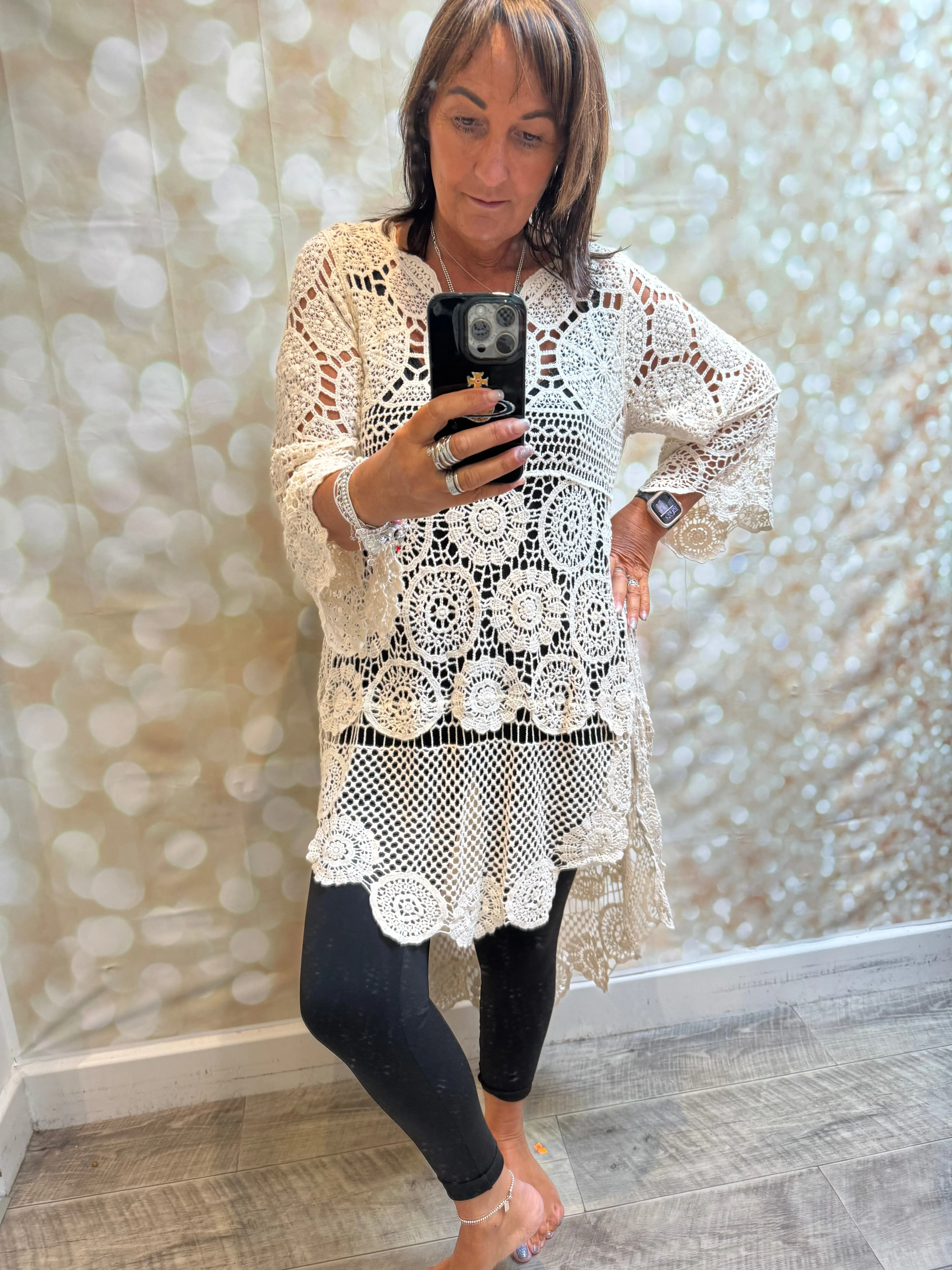 Crochet Hi - Low tunic