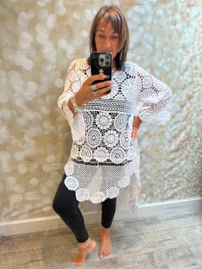 Crochet Hi - Low tunic