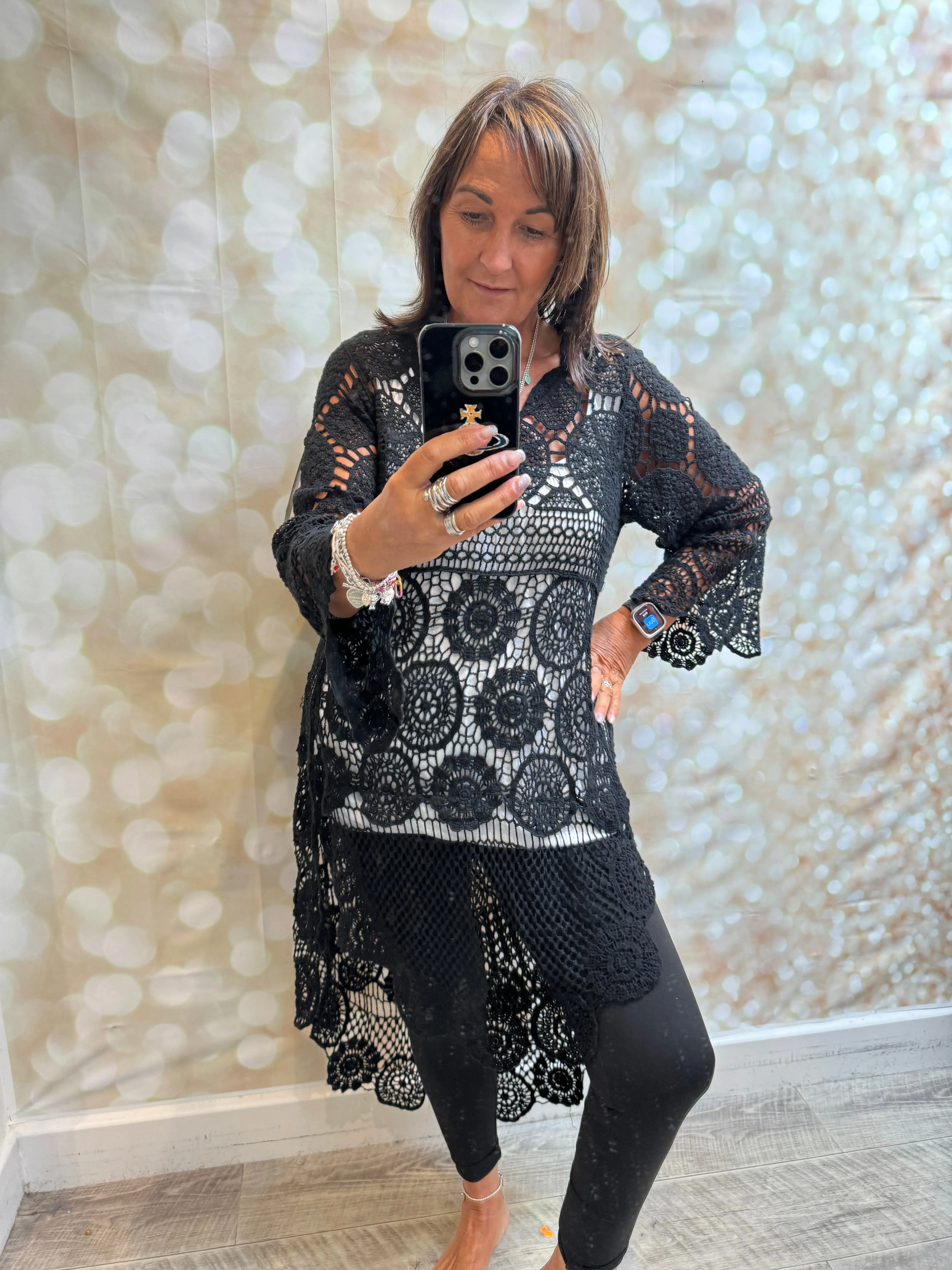 Crochet Hi - Low tunic