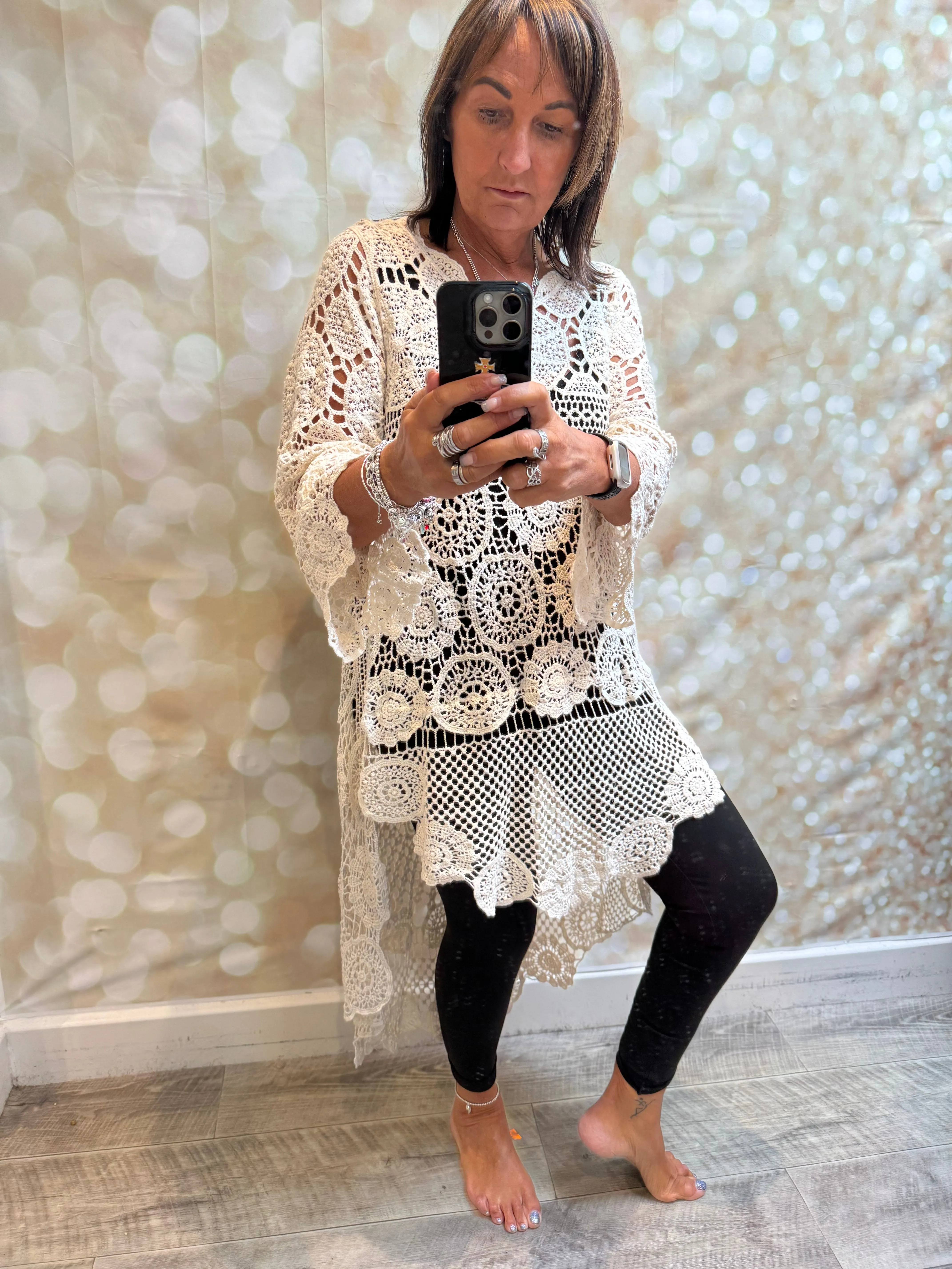 Crochet Hi - Low tunic