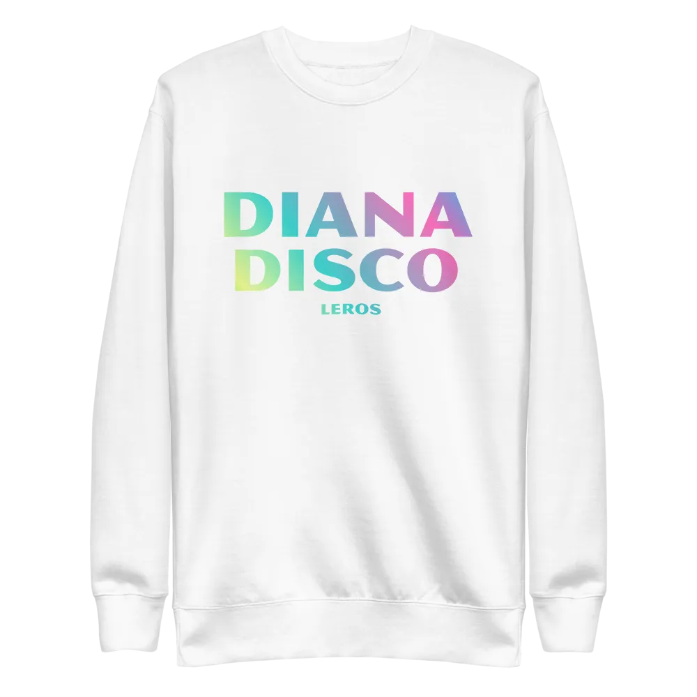 DINA DISCO Unisex Fleece Pullover