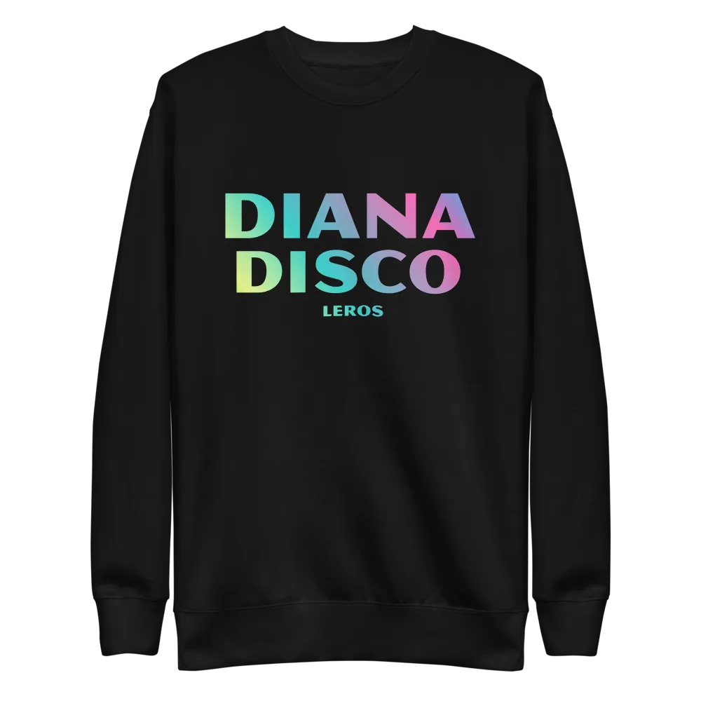 DINA DISCO Unisex Fleece Pullover