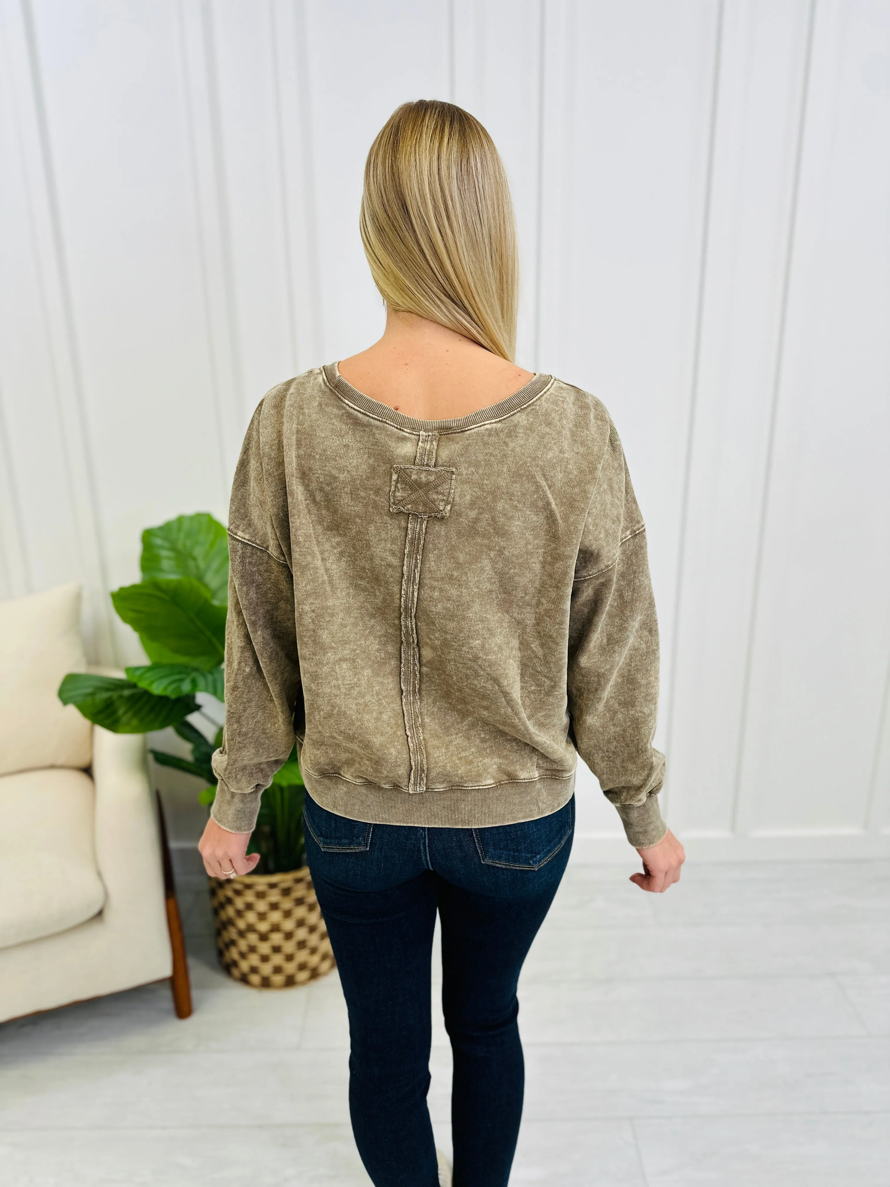 DOORBUSTER! Love Me Or Not Pullover Top- Multiple Colors!