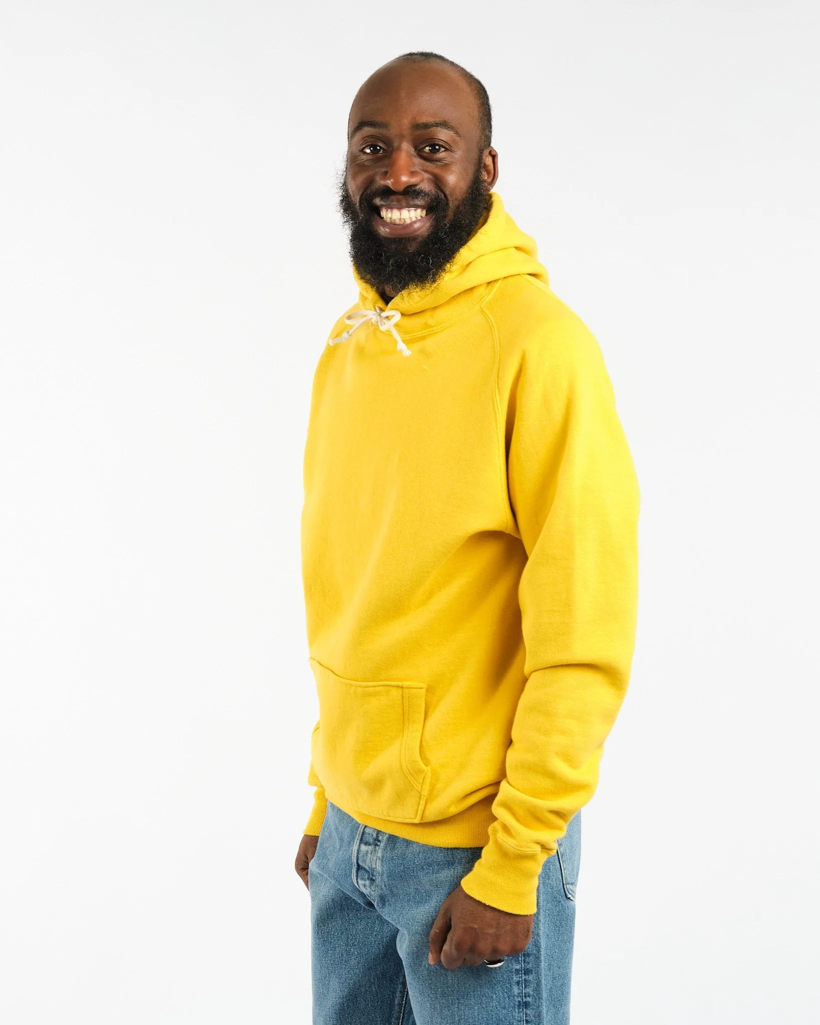 Ehu'kai Hooded Raglan Sweatshirt Ceylon Yellow