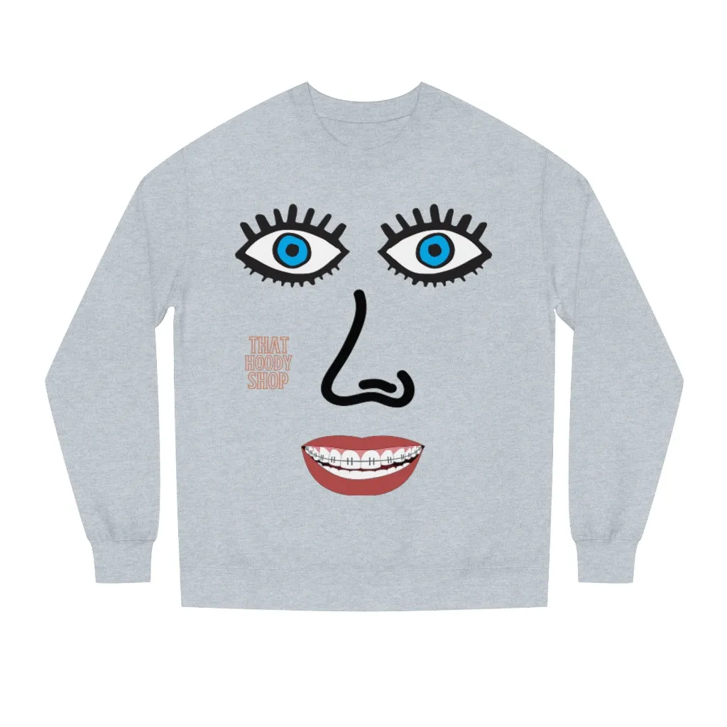 Em-Brace the Face Unisex Crew Neck Sweatshirt