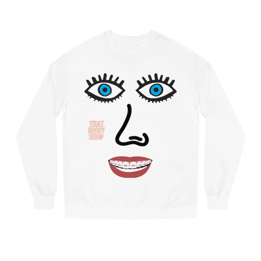 Em-Brace the Face Unisex Crew Neck Sweatshirt