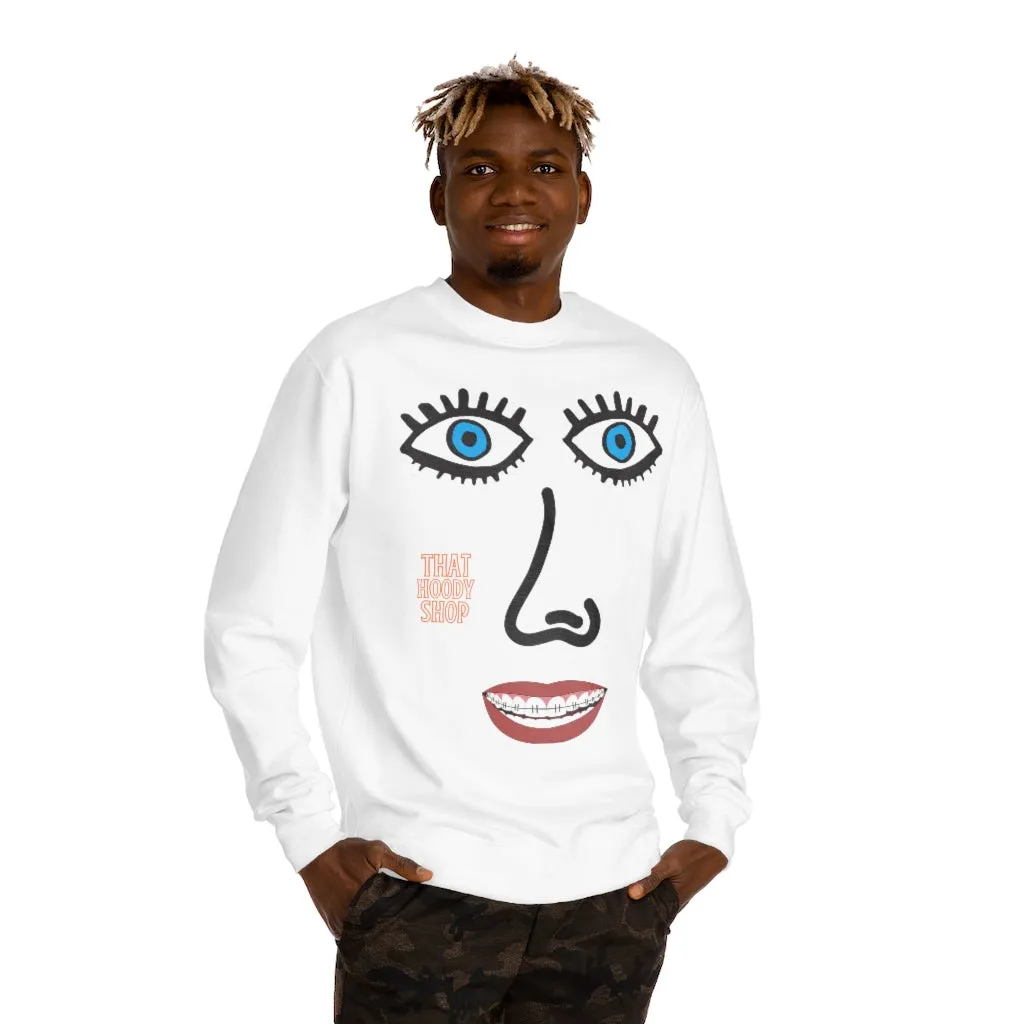 Em-Brace the Face Unisex Crew Neck Sweatshirt