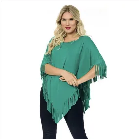 Emerald Fringe Tunic