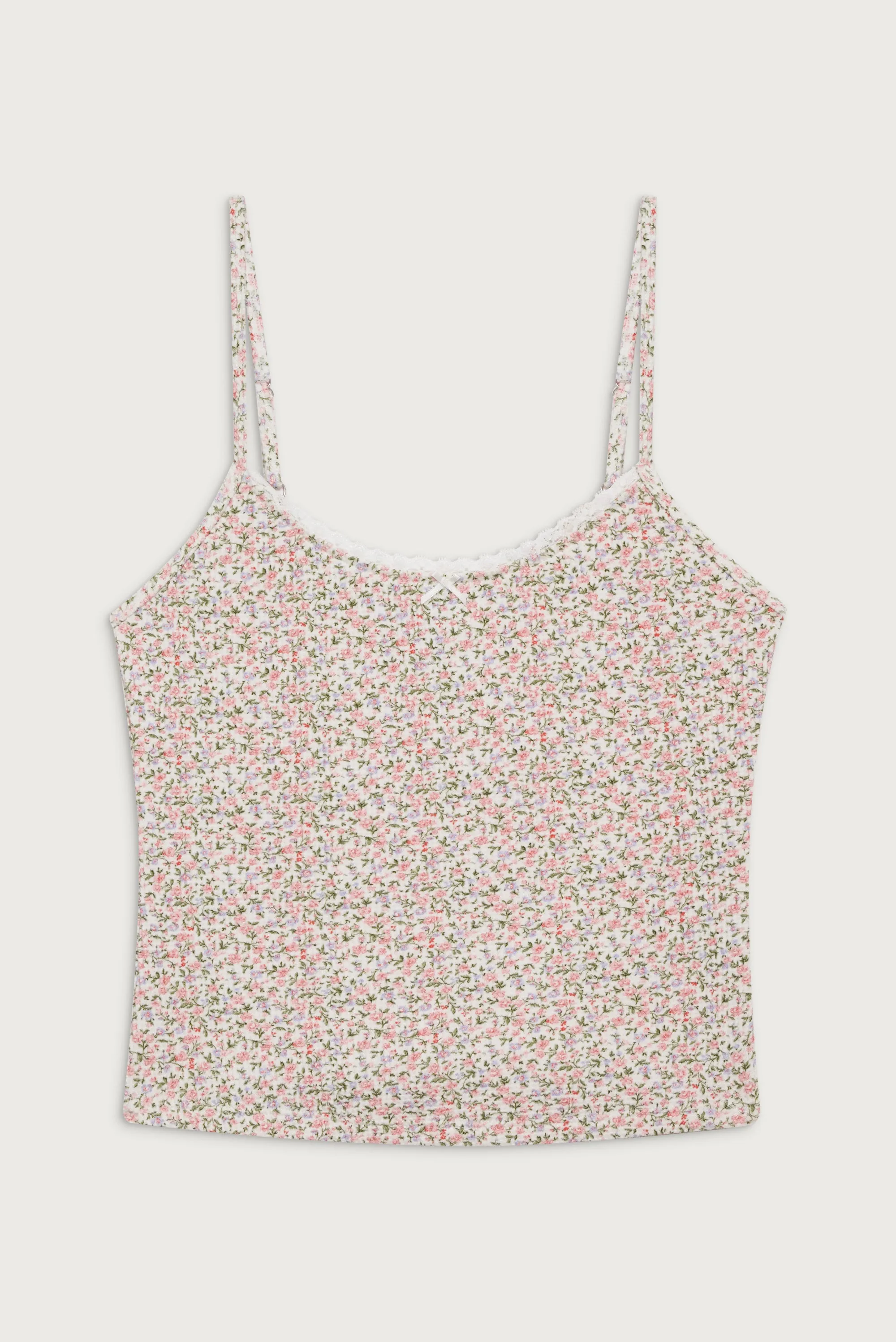 Farmhouse Floral Waffle Camisole - Baby Blanket