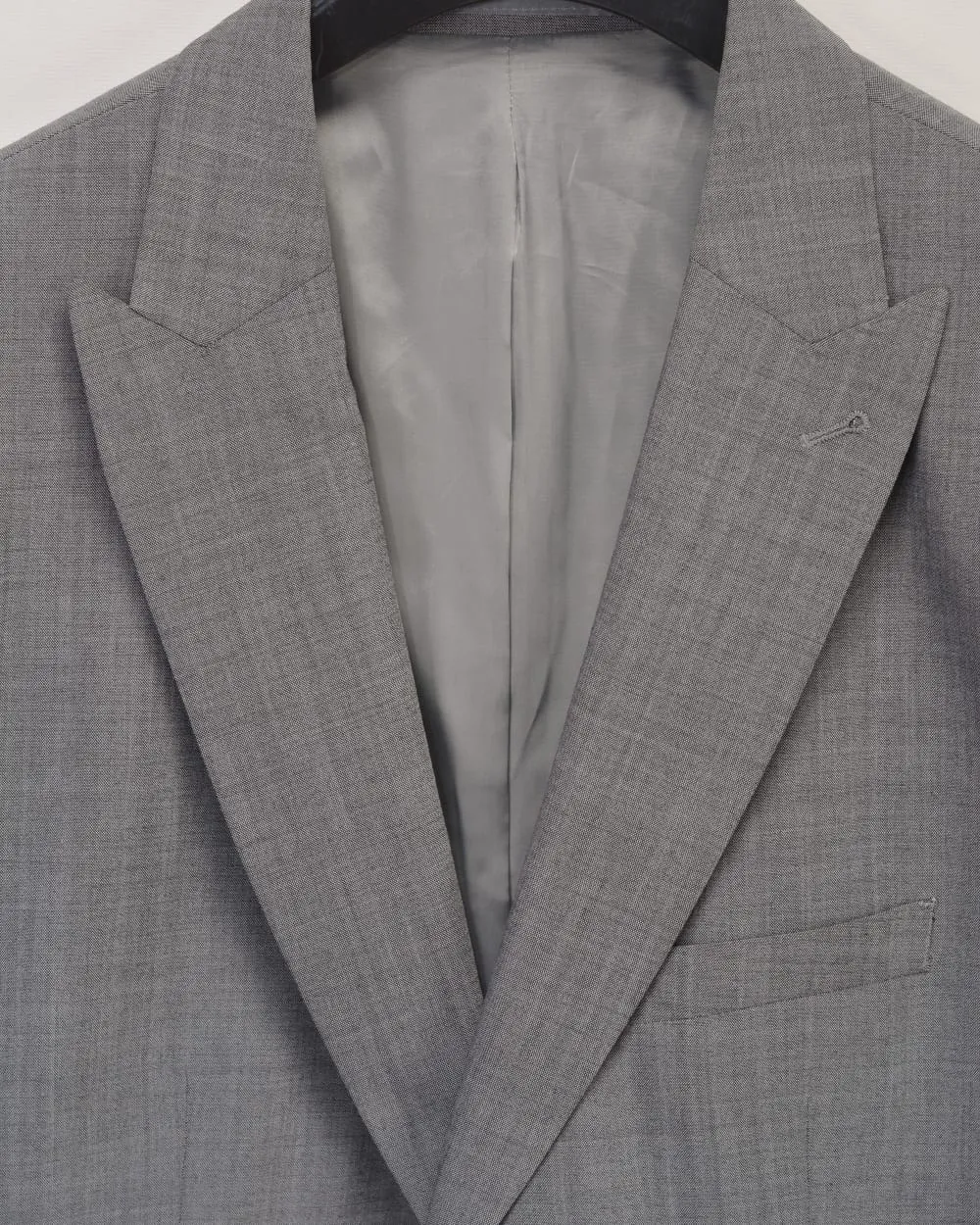 FELLINI  TAILORED FIT PLAIN BLAZER GREY