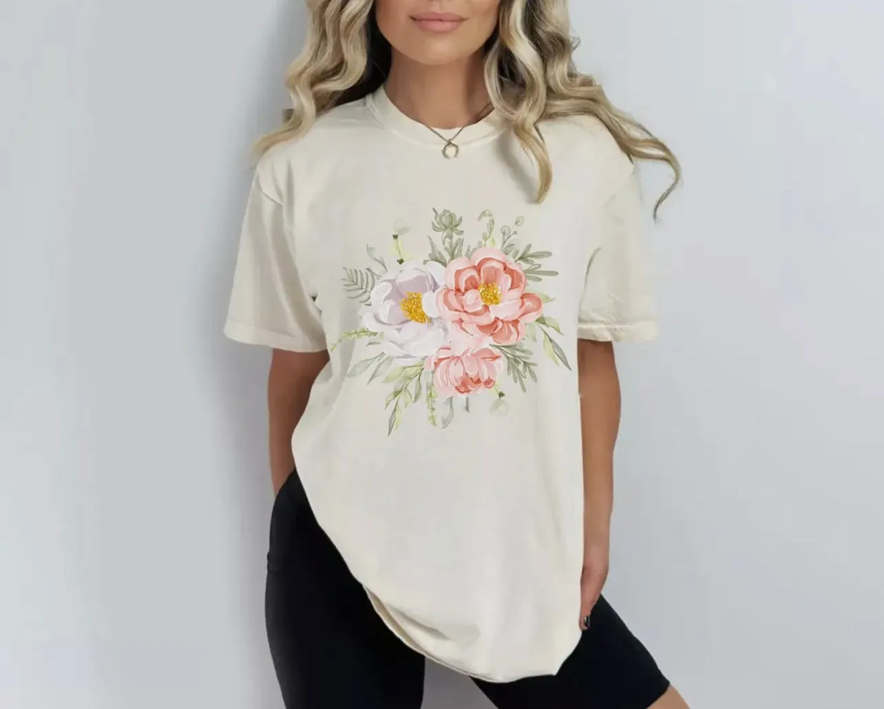 Fields Of Floral Graphic T-Shirt