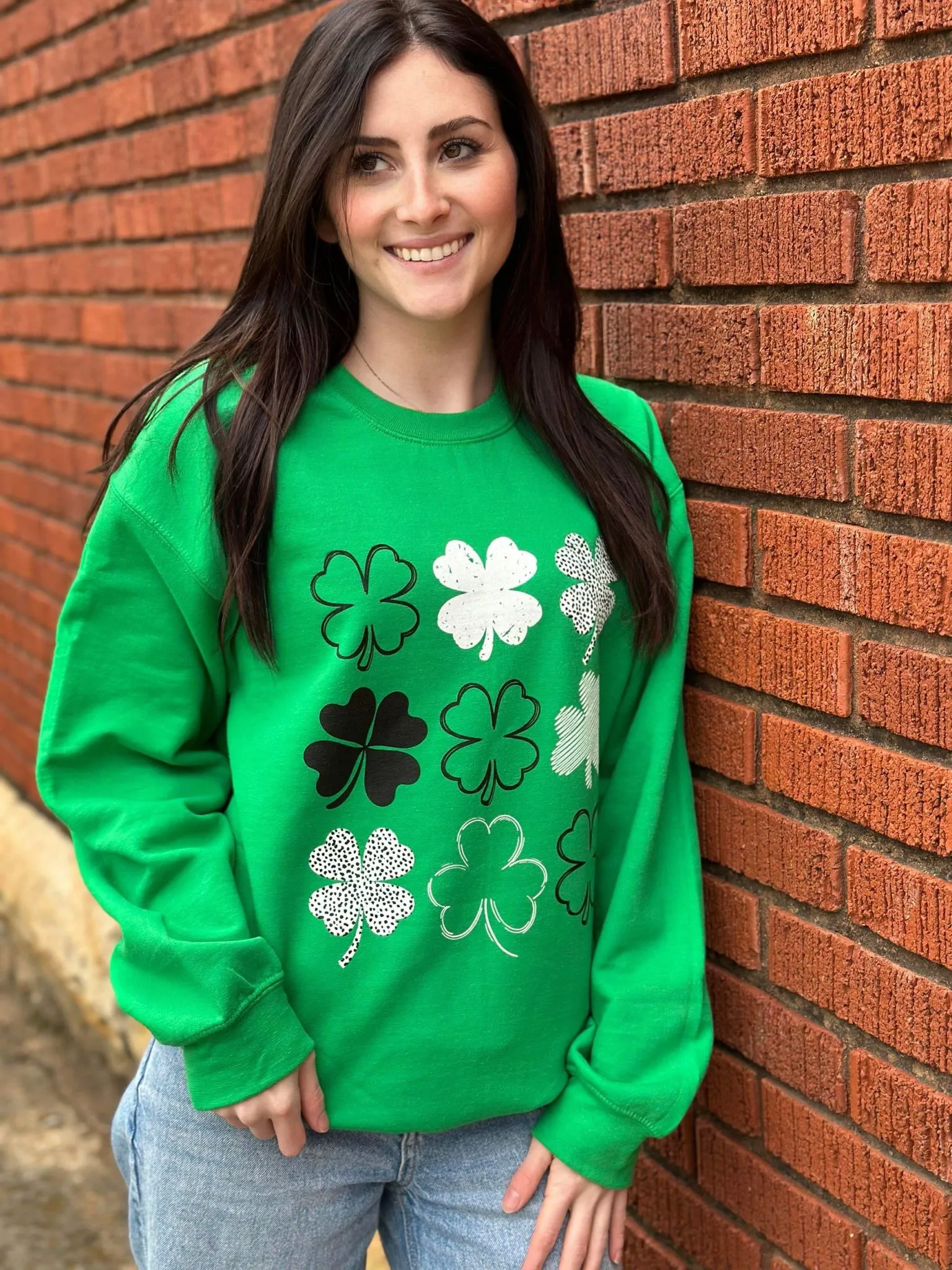 Four Leaf Clover Sweatshirt