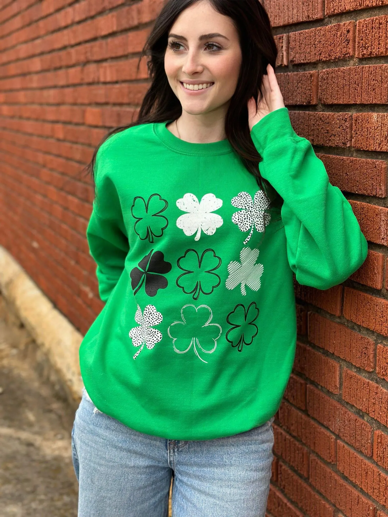 Four Leaf Clover Sweatshirt