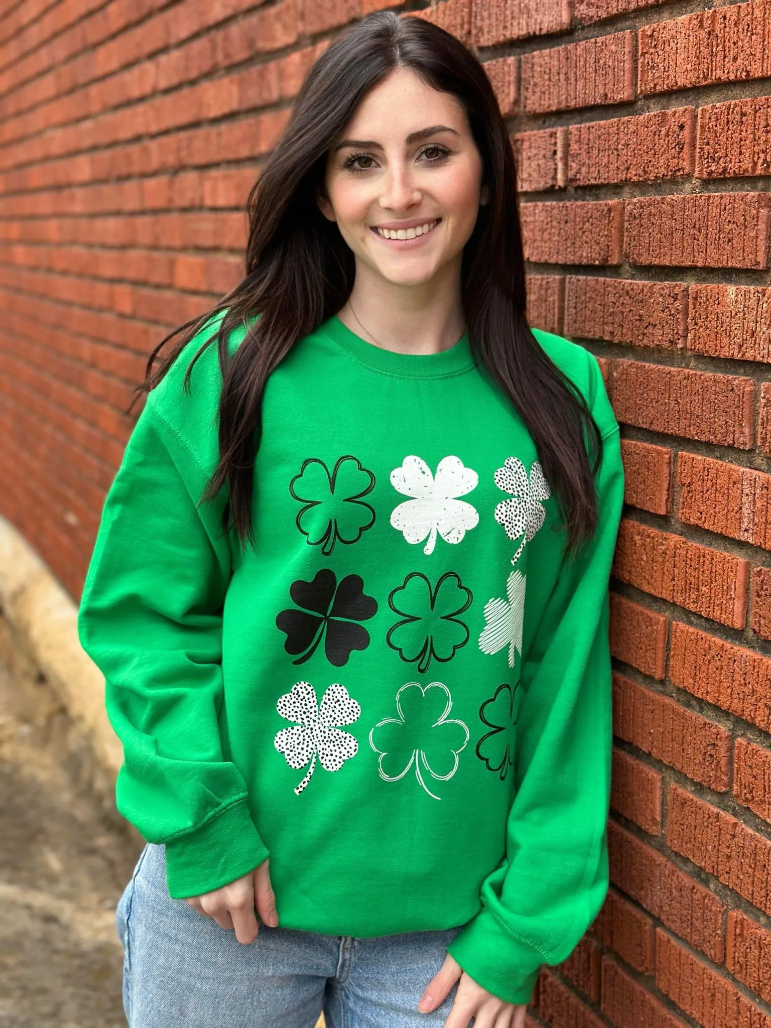 Four Leaf Clover Sweatshirt