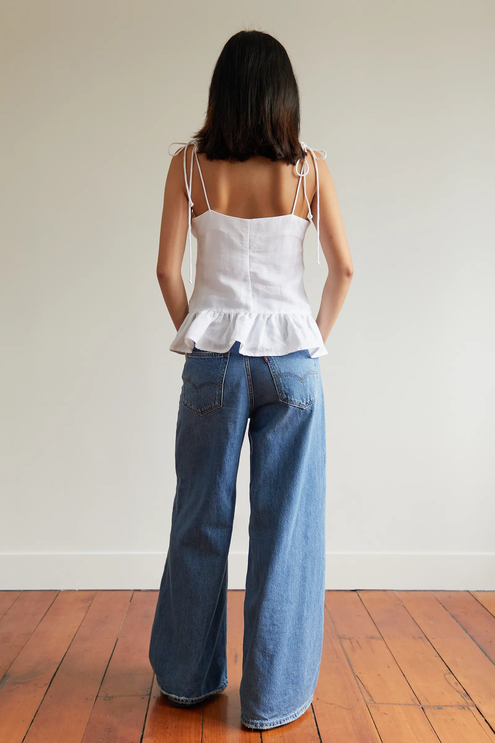 Frou Frou Camisole in White