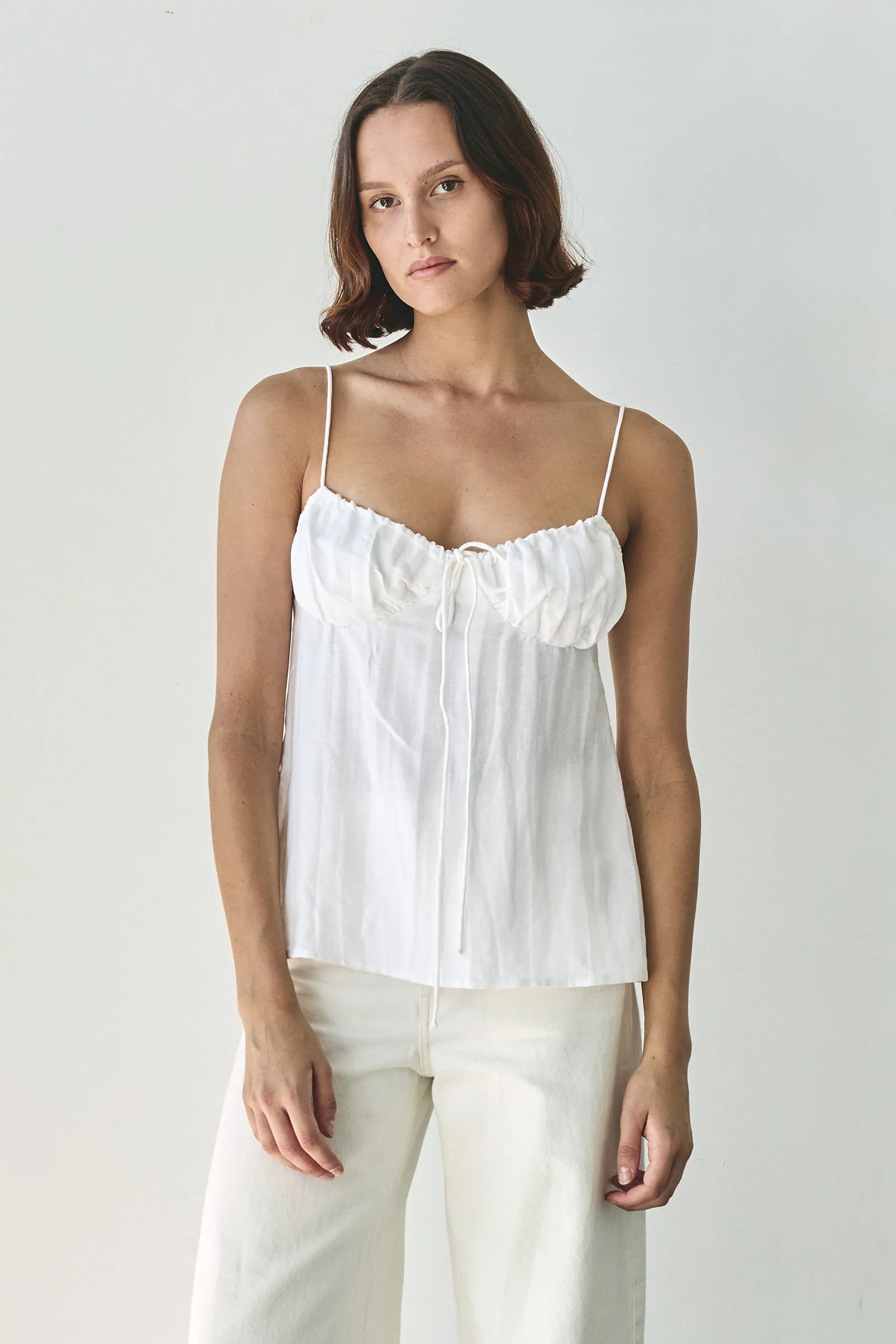 Frou Frou Deux Camisole in White