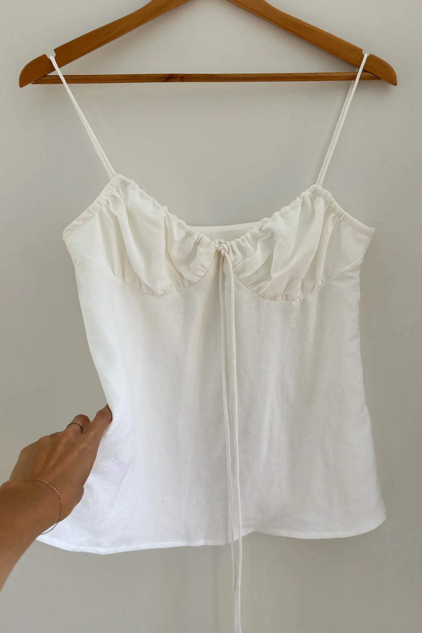 Frou Frou Deux Camisole in White