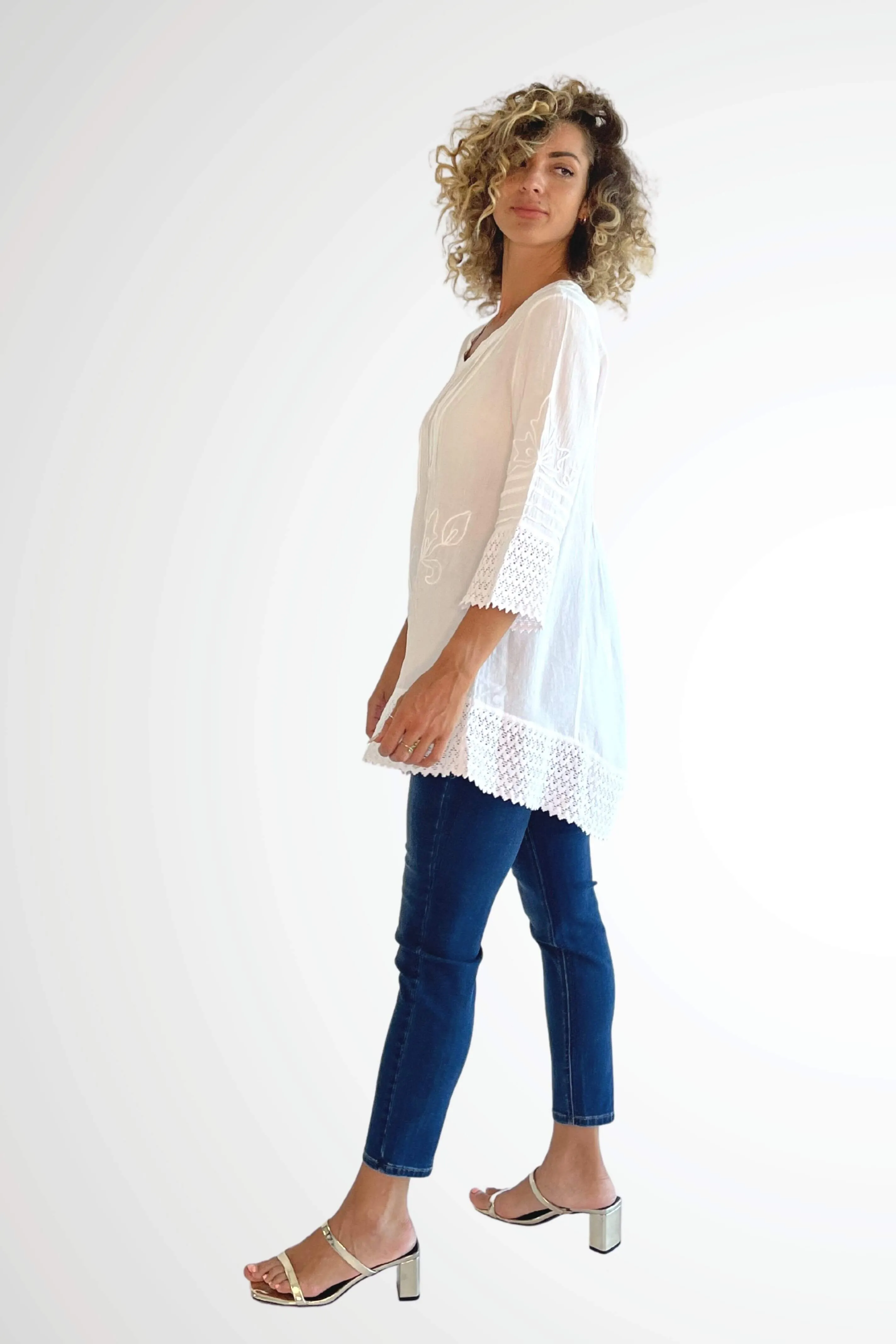 Gabirelle Lace Tunic