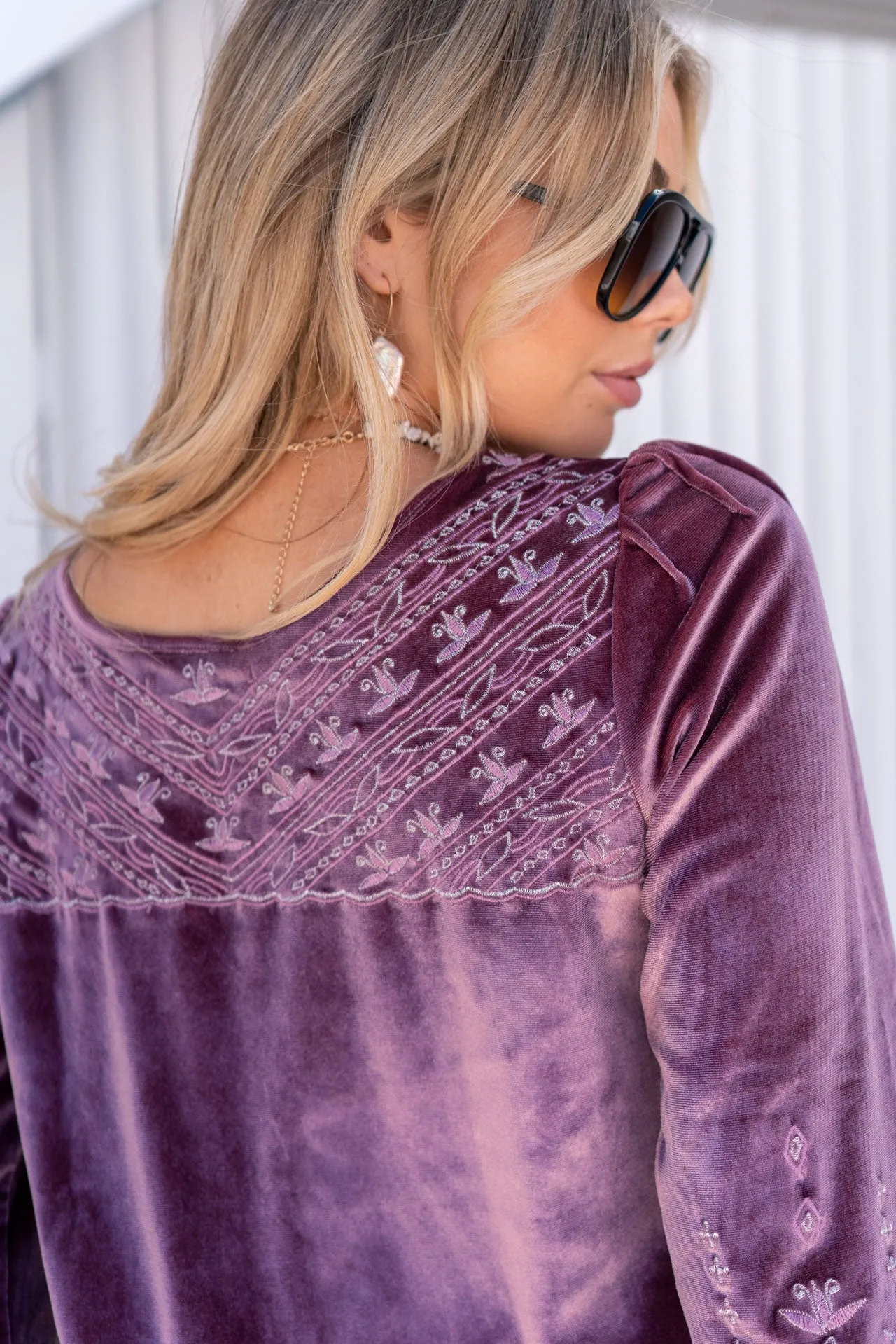 Hendrix Tunic - Plum