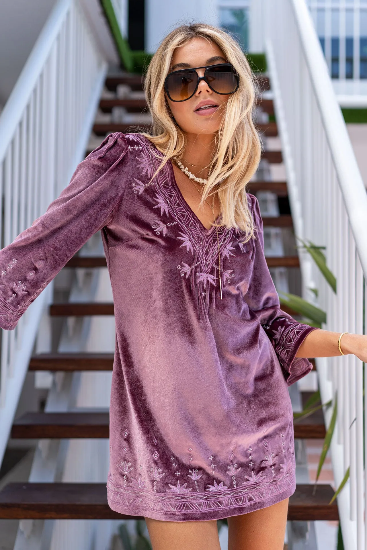 Hendrix Tunic - Plum