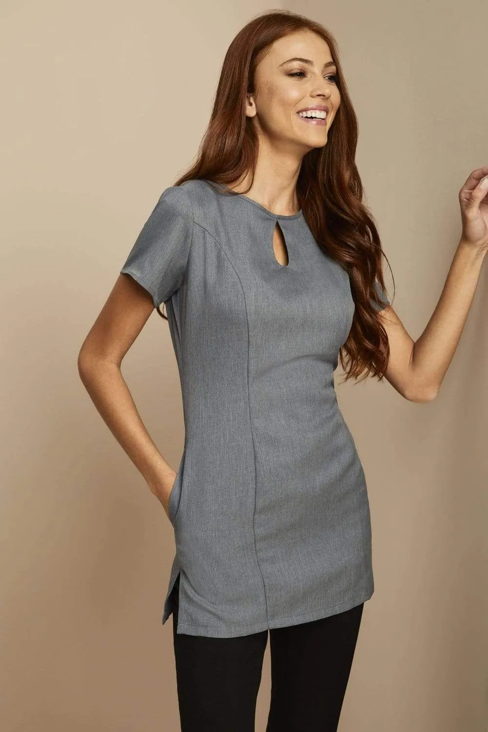 Keyhole Tunic with Pockets