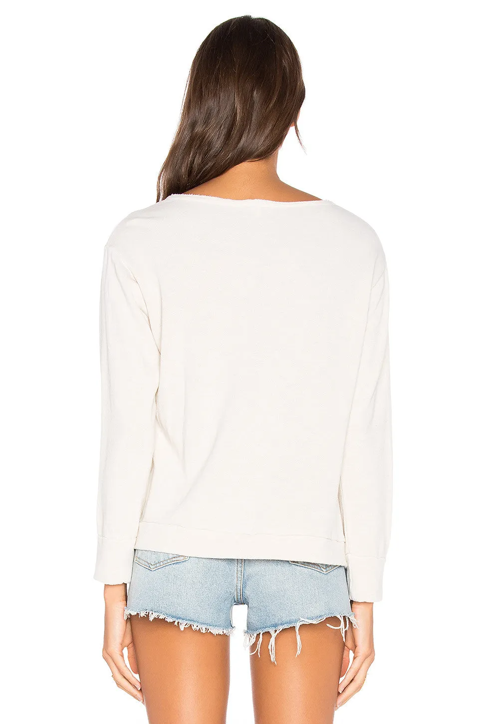 LNA Maya Sweatshirt Mineral Bone