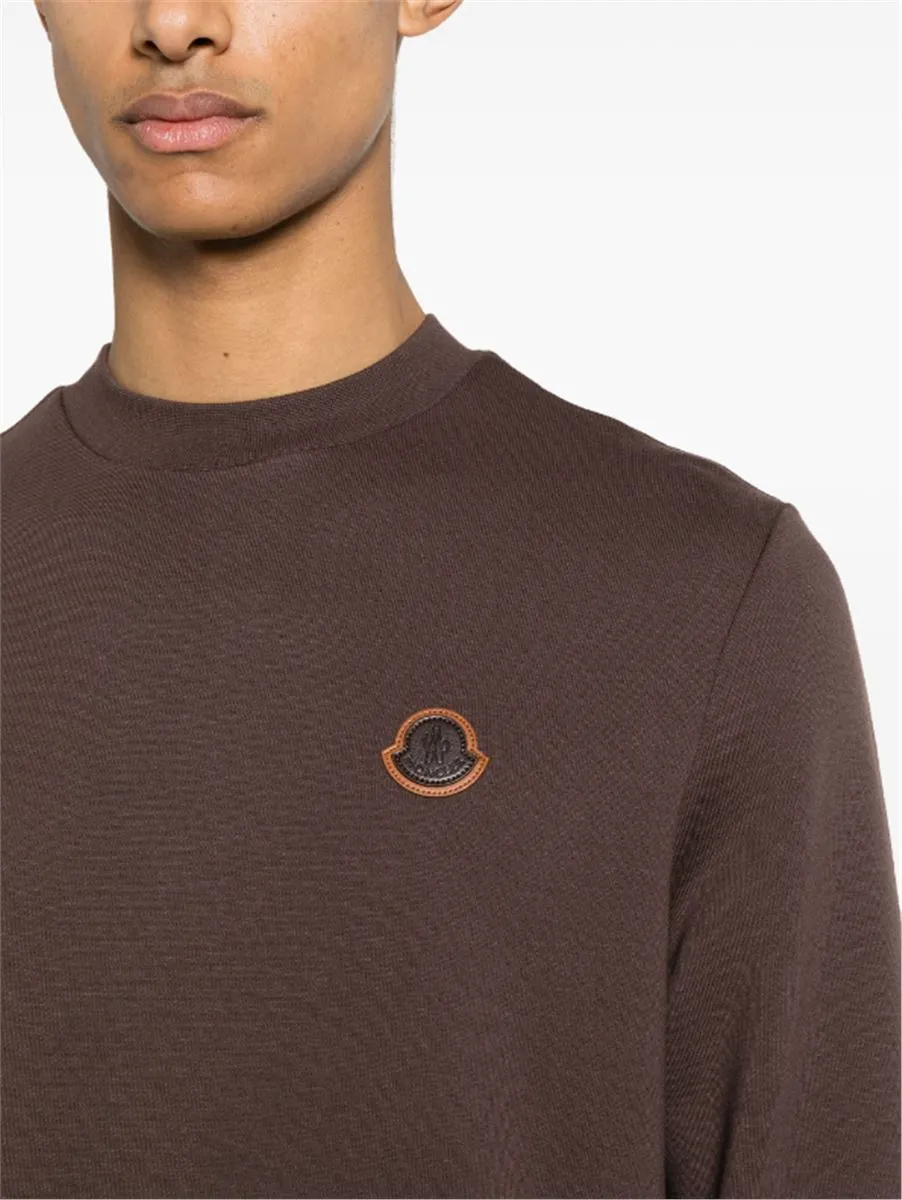 LOGO-PATCH SWEATSHIRT